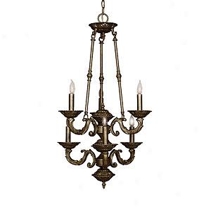 Victoria 6 Light Foyer Chandelier