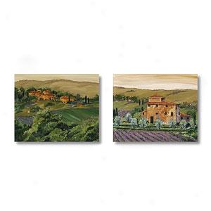Views Of The Vineyarf 2pc 16 X 20 Canvas Prints
