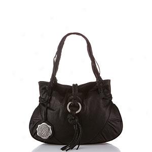 Vince Camuto Black Leather Shoulde rBag