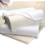 Visco Memory Foam Mattress 3pc Topper & Pillow Set