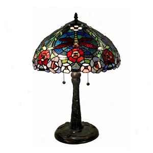 Warehouse Of Tiffany Dragonfly 24in Table Lamp