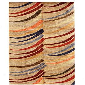 Westwood Multicolored Hand Knotted Wool Rug