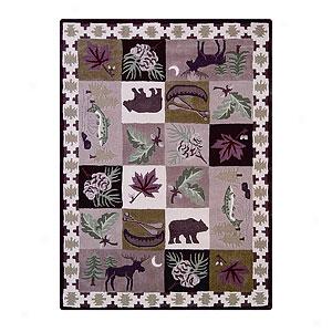 Wilderness Hand Hooked Polyacrylic Rug