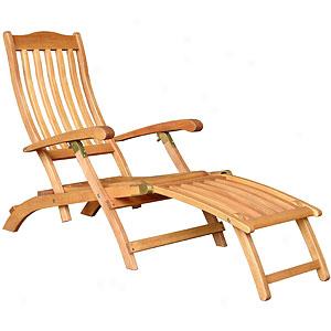 Wood Steam Lounge Chair