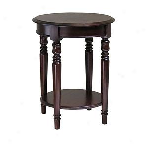 Wyman Round Wood Conclude Table