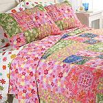 Zazu Cotton Blend Quilt & Sham Set