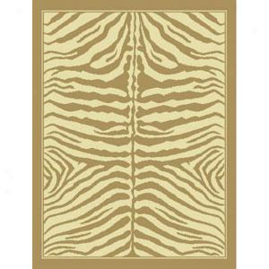 Zebra Print Animal Skin Rug