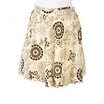 Zero Zero Plus Printed Cotton Cheat Skirt