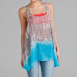 Zoa Immerse Dyed Silk Tunic