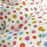 Zoey Floral Flannel Sheet Set