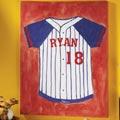 Baseball Jersey Canvas Print - Choose Framed Or Unframed