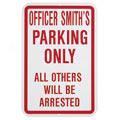 Career Parking Sign