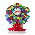 Celebration Balloons Cookie Gift Bouquet