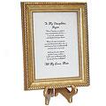 Daughter/son Keepsake Print - Gold