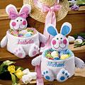 Fabric Bunny Easter Basm3ts