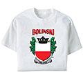 Subdivision of an order Crest T-shirts  Polajd