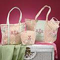 Florral Quilted Tote Bags