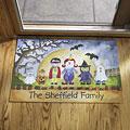 Halloween Charact3r Doormat