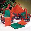 Holiday Napkin & Basket Set