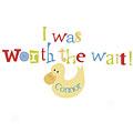 I Was Worth The Wait Fleece Romper