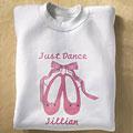 Just Dance Ballet Slippers Sweatshirt