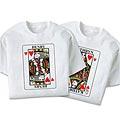 King And Queen Of Hearts T-shirt