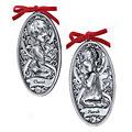 Knee-mail Pewter Ornaments