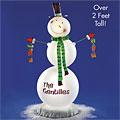 Light-up Acrylic Snowman Stands 2 Feet Tall!