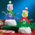 Light Up Snowman Figurine