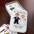 Our Wedding Day Playing Cards