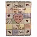 Patchwork Heart Throw