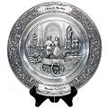 Pewter Wedding Plate