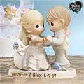 Precious Moments  Dancing Wedding Couple Figurine