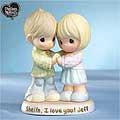 Precious Moments Engagemnt Couple Figurine