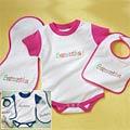 Set Of 3 - Romper^^bib^^burp Pad