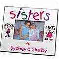 Sisters & Best Friends Colorful Frames