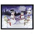 Snow Family Canvas