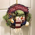 Snowman Wreath