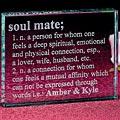 Ardor Mate Keepsake Glass Block