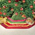 Striped Velvet Tree Skirt