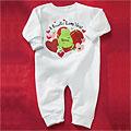 Toadly Love Fleece Romper