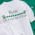 Wee Bit O' Irish Fleecr Romper