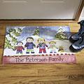 Winter Family Doormat