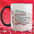 Write Your Own Valentine Ad Mug