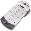 11-outlet 120 V Annual rate  Audio/video Surge Protector With Tel2/splitter And 1 Set Coax/coax Splitter