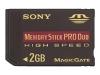 2 Gb Memory Stick Pro Duo