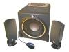 A-3780 Acoustic Authority Pro Series Black Pc Multimedia Speaker System