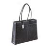 Elegant Leather Tote - Black Fits Notebooks Of Screen Sizes Up To 15-inch