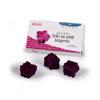 Genuine 3 Magenta Solid Ink Sticks For Xerox Phaser 8400 Series Cooor Laser Printers