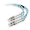 Lc/sc 10 Gigabig Aqua Fiber Patch Cable  3.28 Ft